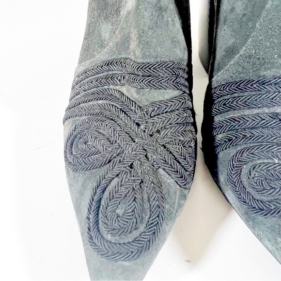Jeffrey Campbell gray embellished boots size 8 NWOB - Picture 6 of 8